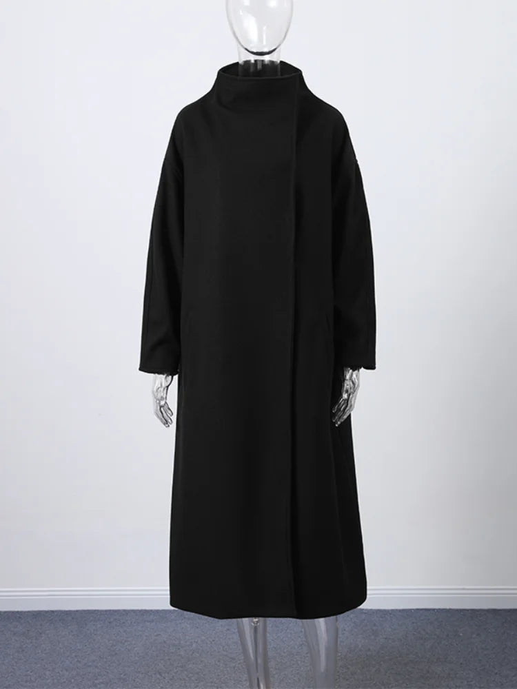 Cappotto Donna Effetto Camoscio Oversize con Bottoni - immagine 13