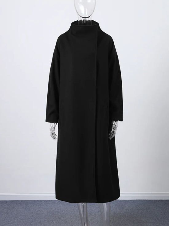 Cappotto Donna Effetto Camoscio Oversize con Bottoni - immagine 13