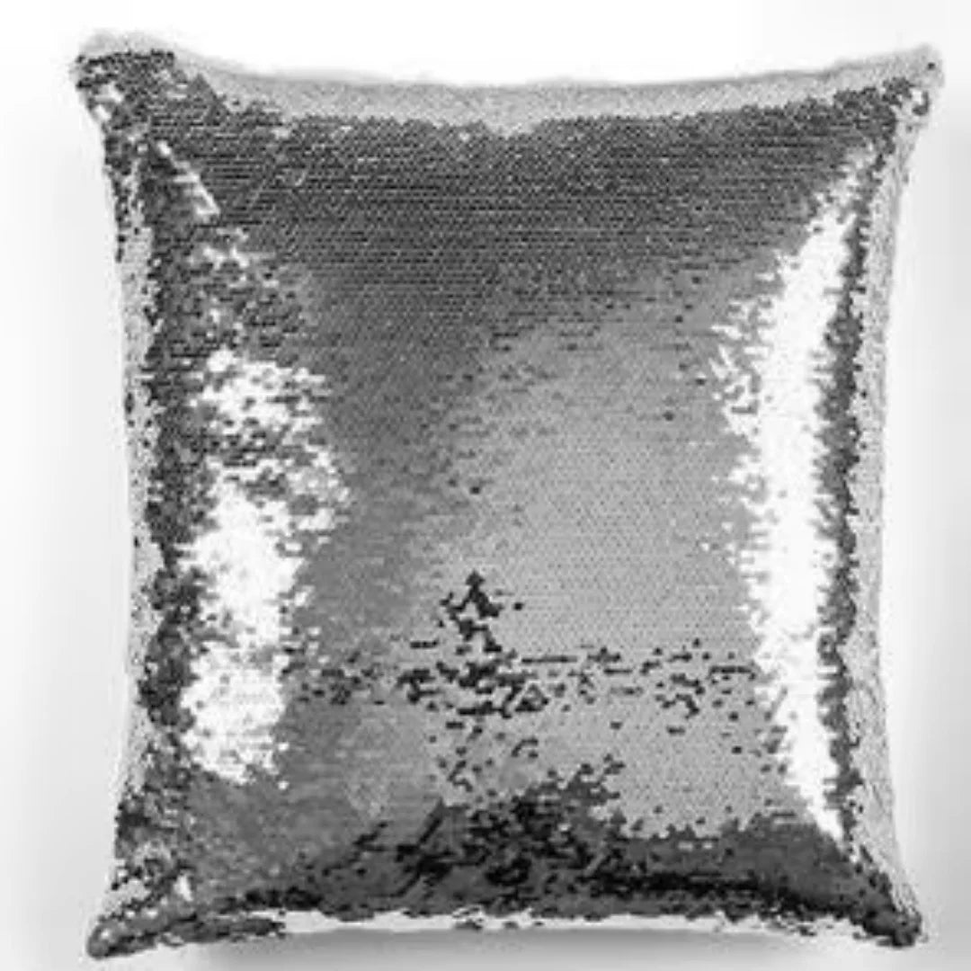 Fodera per Cuscino Personalizzata con Paillettes – Decorativa, Trasformabile Selfie