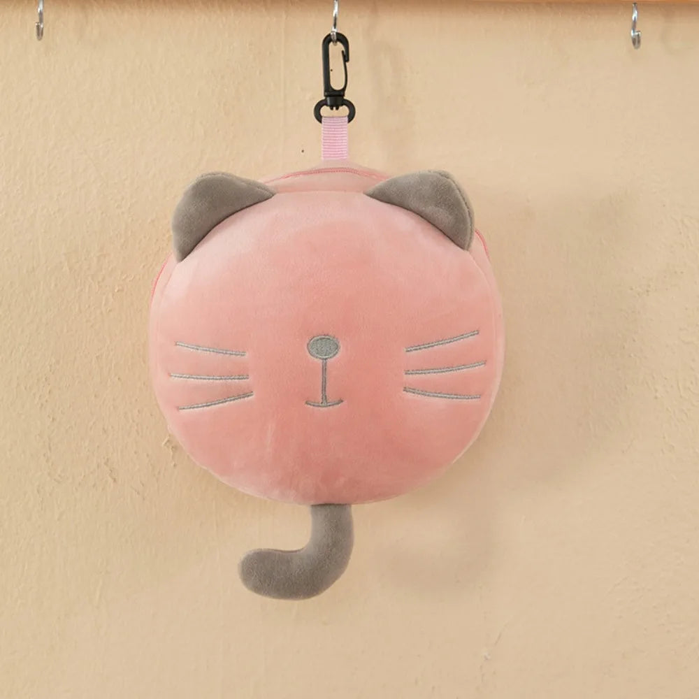 Cuscino da Viaggio 2-in-1 con Mascherina per Occhi – Supporto Collo Portatile