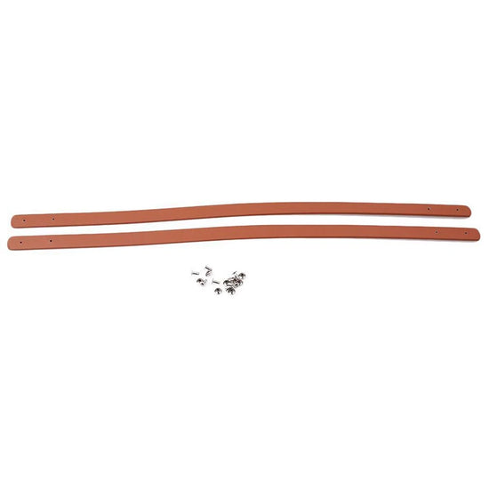 Set di manici in pelle PU fatti a mano per borse – 2 pezzi, 27,8 cm