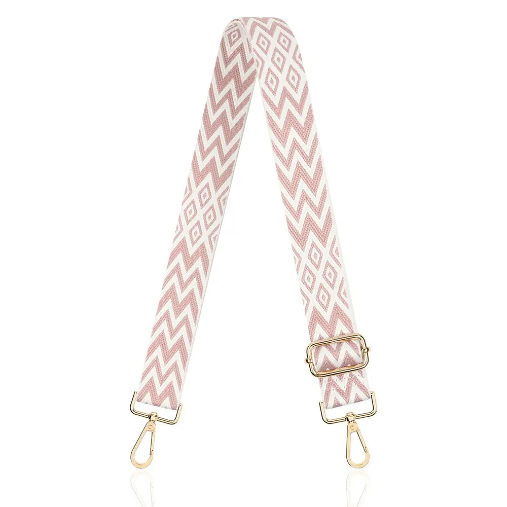 Tracolla borsa regolabile stile “guitar strap” 2025 – cinghia staccabile stampata, originale crossbody / shoulder strap