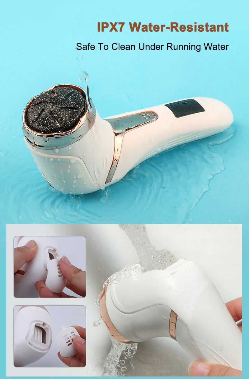 Rimuovi Calli Elettrico per Piedi – Pedicure Professionale Levigatore Talloni