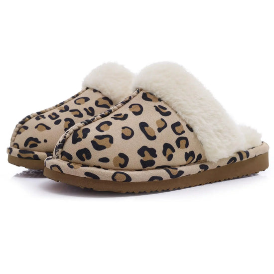 Ciabatte donna in pelliccia eco e suede – antiscivolo, indoor/outdoor, moda casa 2025