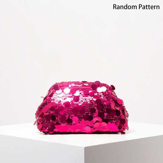 Clutch donna con paillettes brillanti – borsa elegante per matrimonio, festa, prom & cerimonie