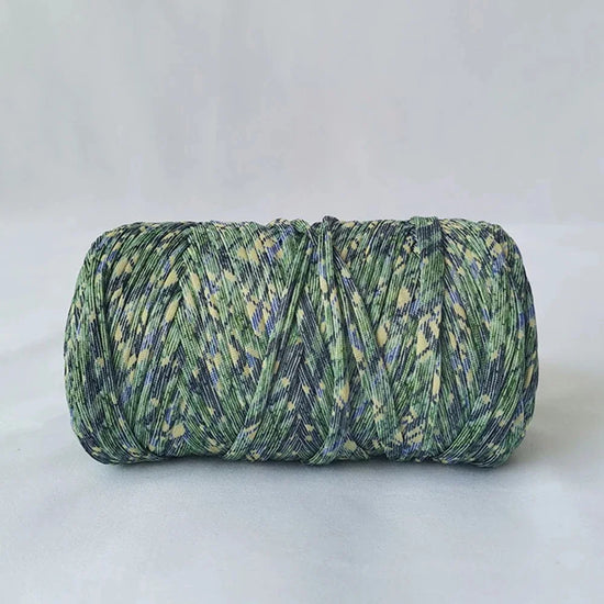 Fettuccia Intrecciata Multicolore 300 g – Filato Elasticizzato per DIY, Borse, Tappeti e Progetti Handmade