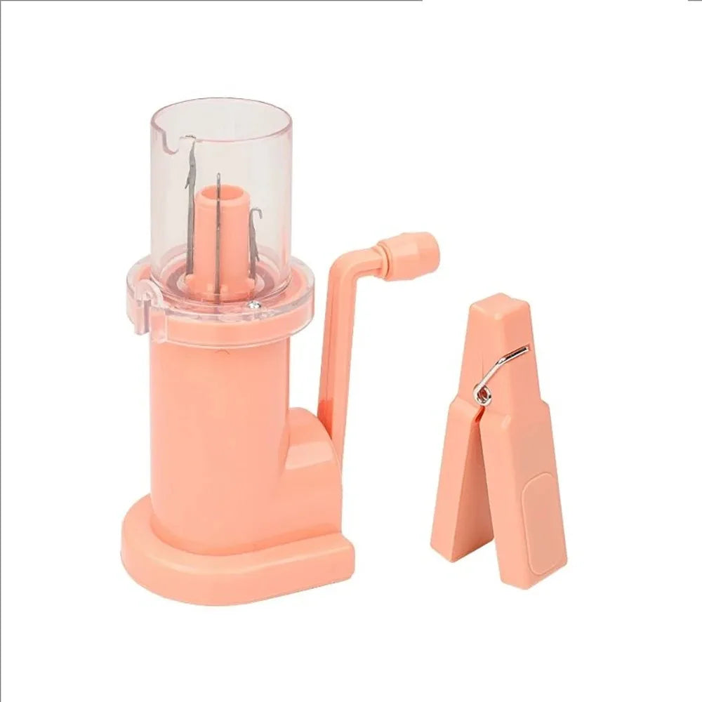 Macchina Maglieria Manuale Portatile con Manovella – Knitting Loom DIY