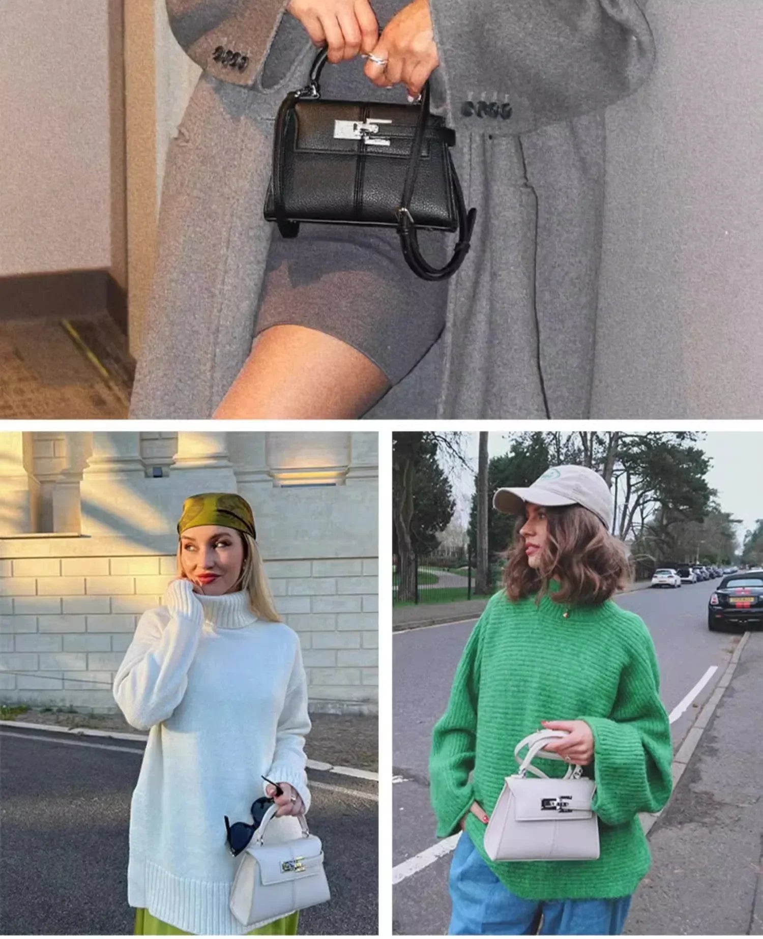 Borsa donna JWPEI “Elise” – crossbody commuter in eco-pelle elegante, divisorie interne, borsa da lavoro & tempo libero 2025