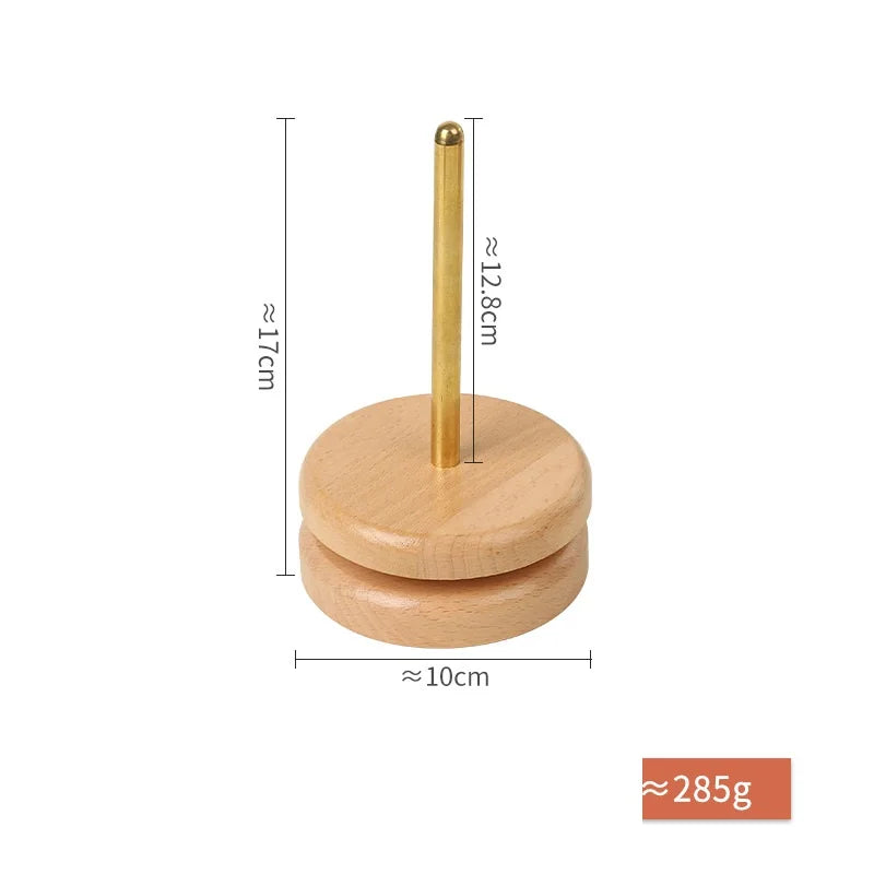 Supporto per filato 4 misure – Stand per bobine / gomitoli, strumento utile per maglia / uncinetto e organizzazione del filo