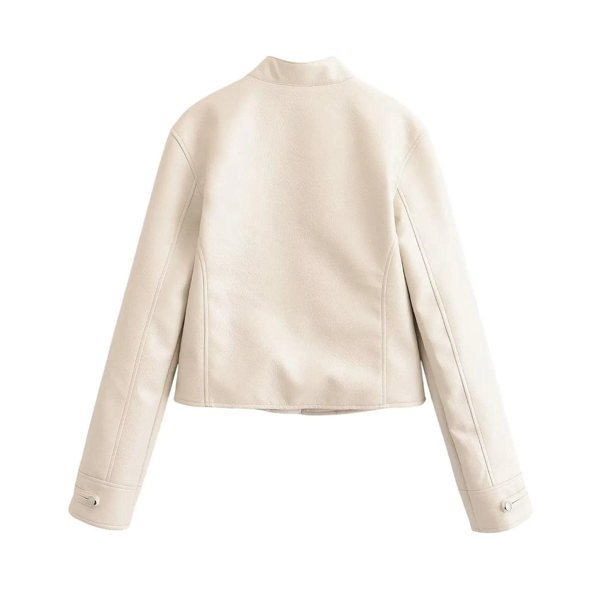 Giacca Cropped Donna con Bottoni e Fit Slim - immagine 16