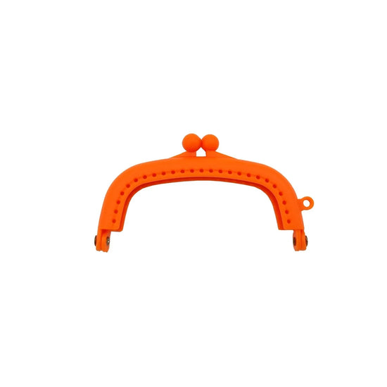 8,5 cm telaio in resina plastica per borsa con foro e chiusura a bacio – accessorio per borse fai-da-te e uncinetto
