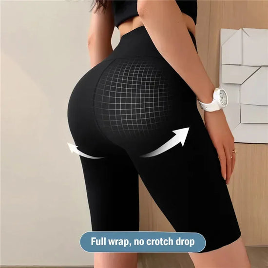 Shorts donna push-up vita alta 2025 – cycling fitness leggings per palestra e yoga