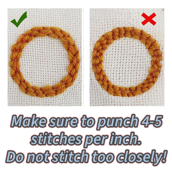Kit Punch Needle Sottobicchieri Gatti – Set DIY Creativo per Principianti