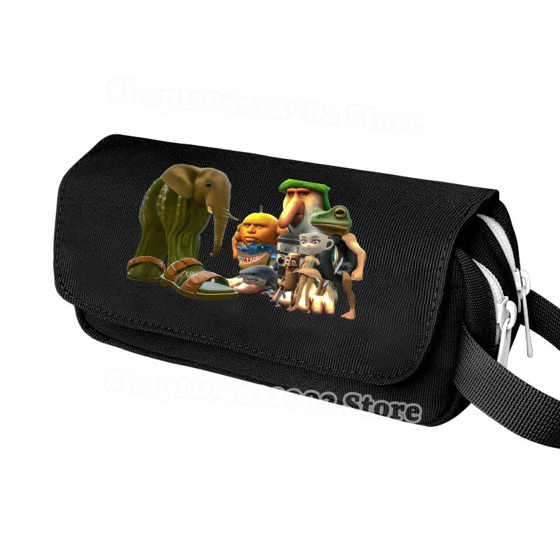 Astuccio Italian Brainrot Astuccio scuola| Idee regalo divertenti per studenti e ufficio