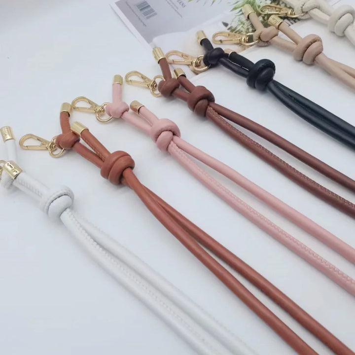 Tracolla in pelle regolabile per borsa fai da te – Lunghezza 80–140 cm