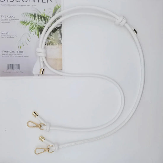 Tracolla in pelle regolabile per borsa fai da te – Lunghezza 80–140 cm