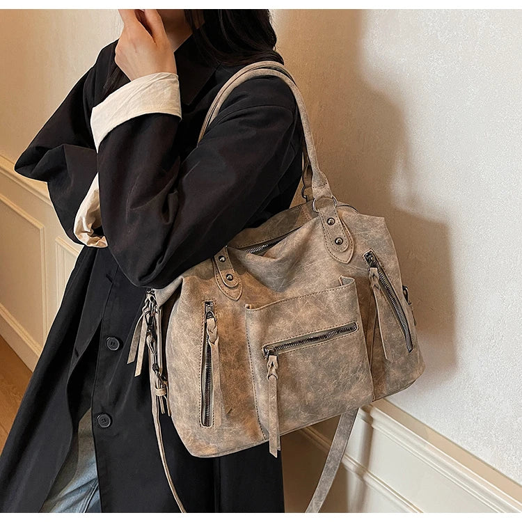 Borsa tote donna 2025 in PU leather – capiente, elegante e moderna, perfetta per commuting e stile casual-luxury