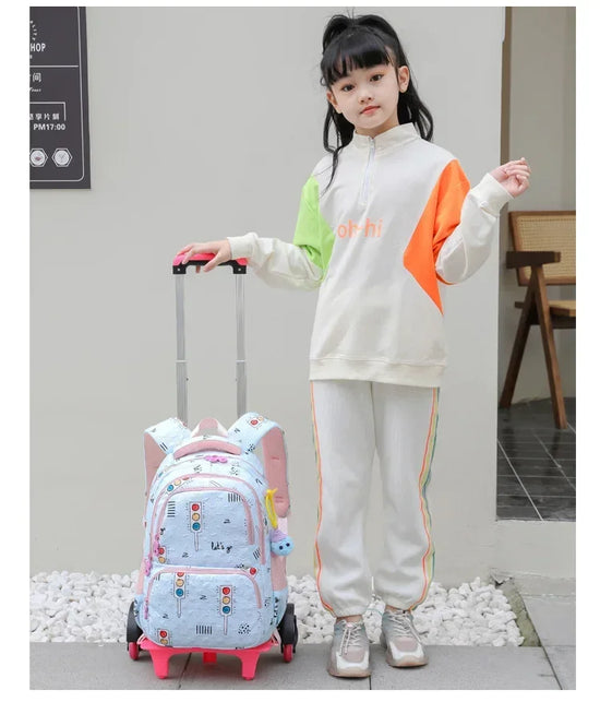 Zaino trolley Stitch 2-in-1 Disney 2025 – grande capacità, torretta, impermeabile e per laptop