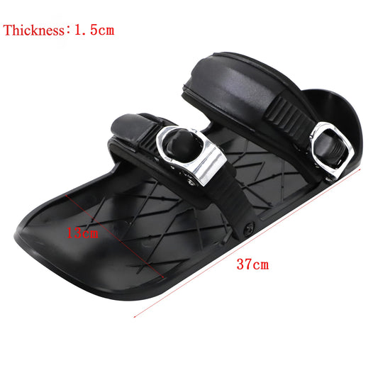 Racchette da sci/snowboard unisex in plastica rigida – boots high-quality “sliding” per pista e cross-country 2025