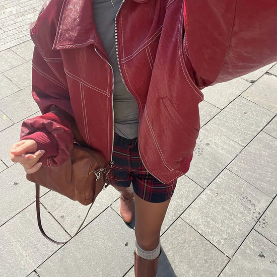 Bomber Donna Collo Alto con Zip - immagine 34