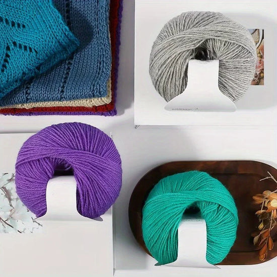 Set 6 pezzi Filato Lana – 300g Totali per Maglia & Uncinetto, Gomitoli Multicolore
