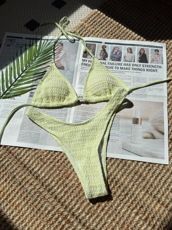 Bikini uncinetto effetto handmade – Novità estate 2025