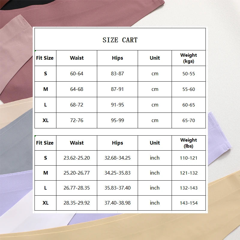 Set 7 pezzi perizomi donna seamless in ice-silk – vita bassa, T-back ultra sottile, mutandine low-waist comfort e invisibili