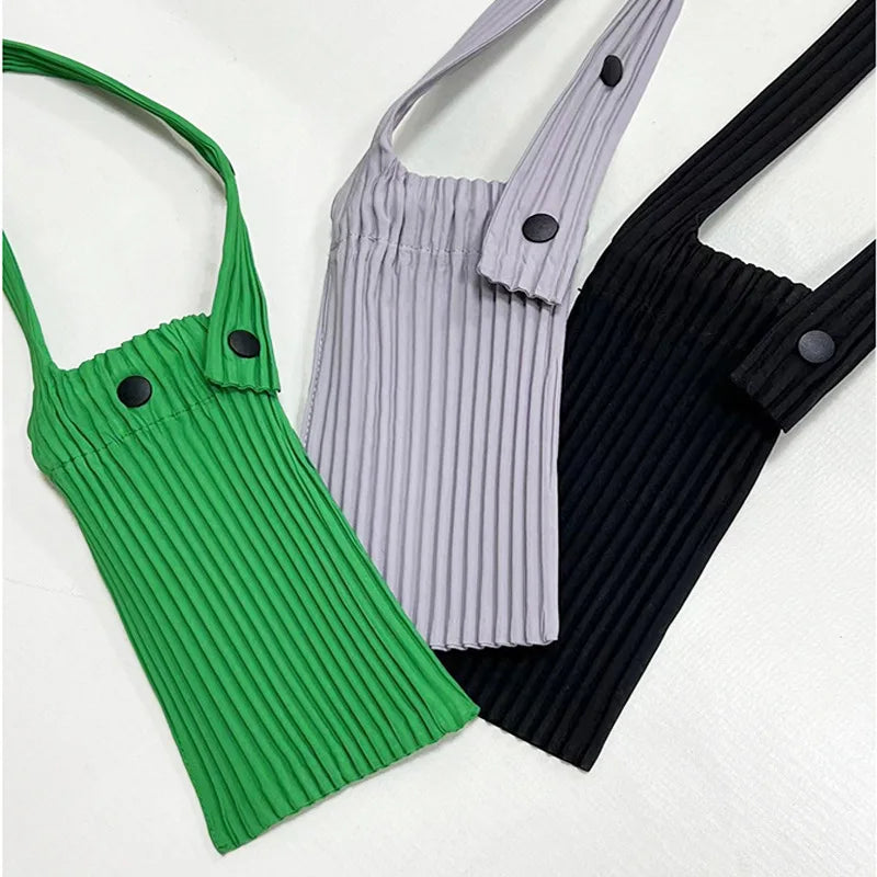 Borsa Smartphone / Mini Bag – Tracolla Regolabile, Pieghevole e Multifunzionale