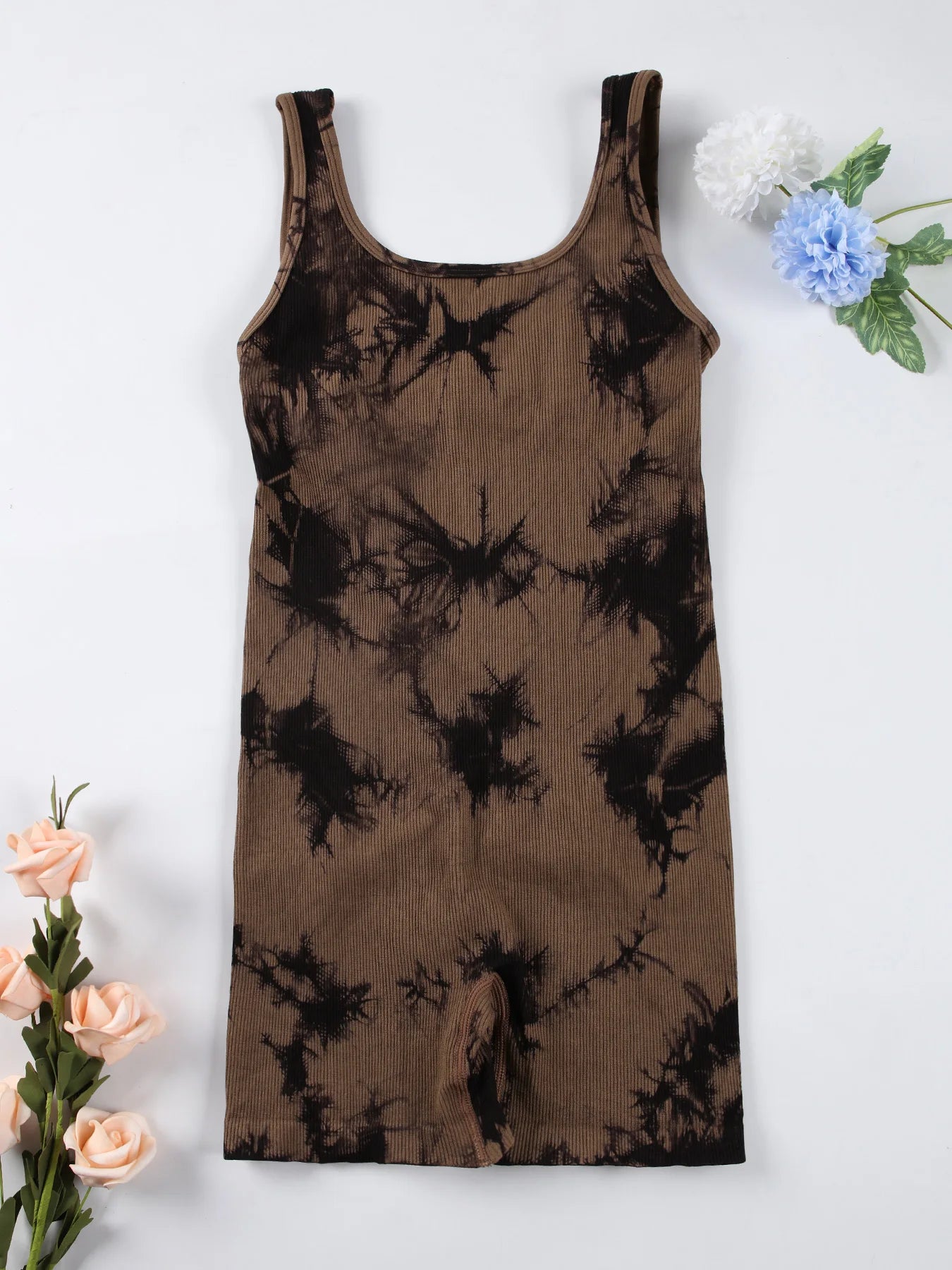 Jumpsuit sportiva donna 2025 – body seamless backless con scollo a U, elegante e funzionale
