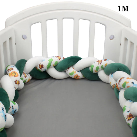 Protezione Culla Neonati Treccia / Nodo – Paracolpi Bumper marshmallow per Lettino 1-4M