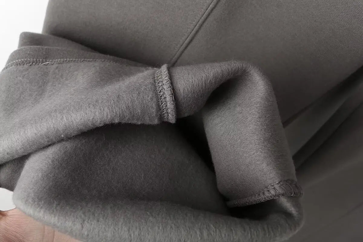 Completo donna autunnale con bomber corto e pantaloni palazzo vita alta – Outfit 2 pezzi