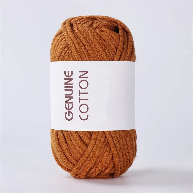 Filato Hollow per Uncinetto da 3–4,5 mm – Filo Rotondo per Borse, Cuscini, Amigurumi e Progetti di Alta Qualità