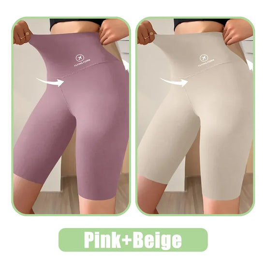 Shorts donna push-up vita alta 2025 – cycling fitness leggings per palestra e yoga