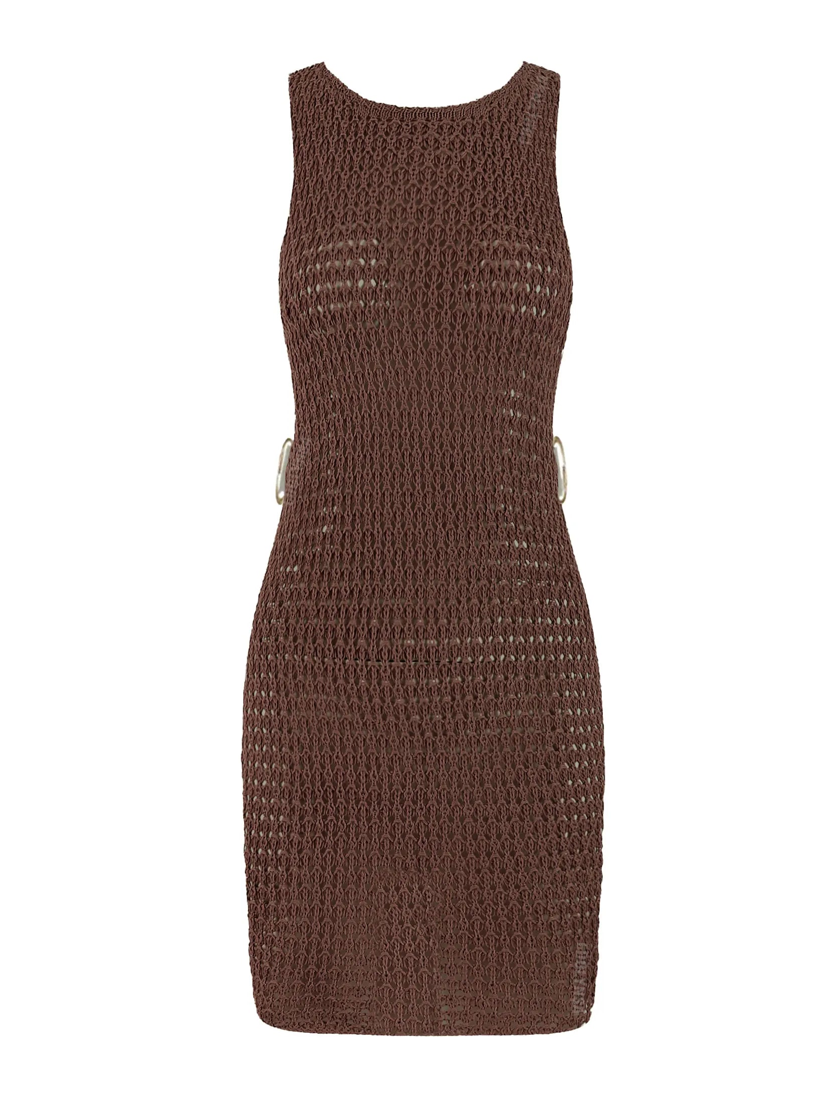 Abito Mare Copricostume Donna Sexy Monospalla Estivo con Intaglio – Look Fashion da Spiaggia 2025