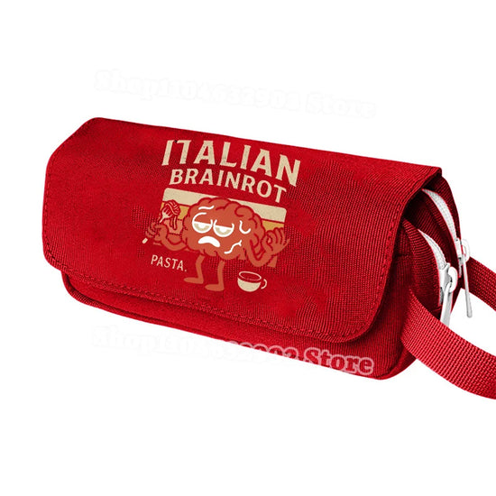 Astuccio Italian Brainrot Astuccio scuola| Idee regalo divertenti per studenti e ufficio
