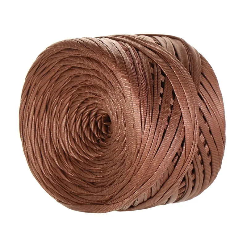 Filo in pelle sintetica nappa opaca 200 g – Filo grosso per uncinetto / knitting, perfetto per borse, scarpe, decorazioni fai-da-te