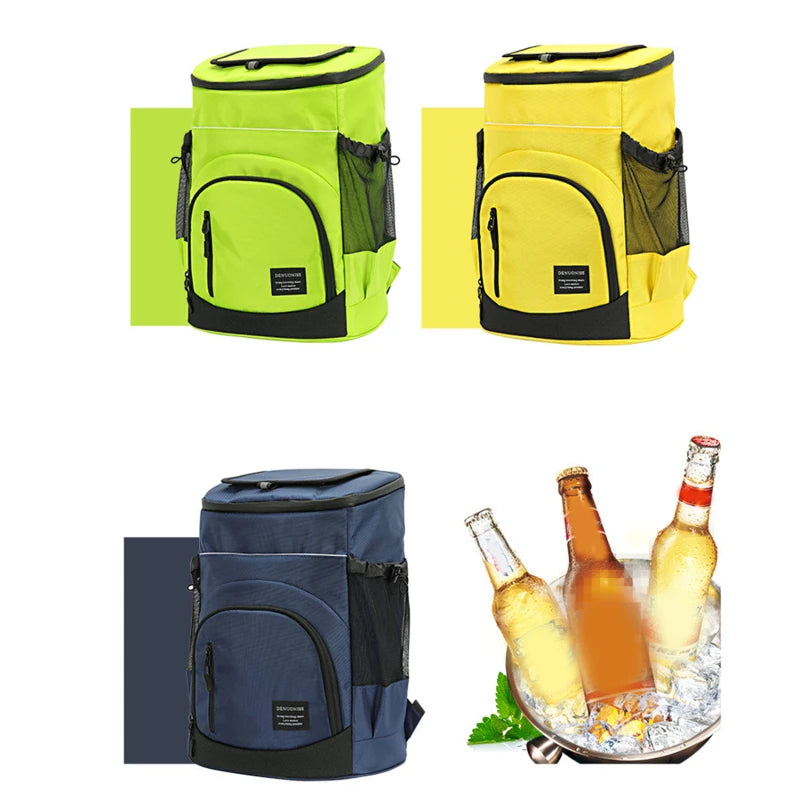 Zaino termico multitasche in tessuto Oxford impermeabile 30L