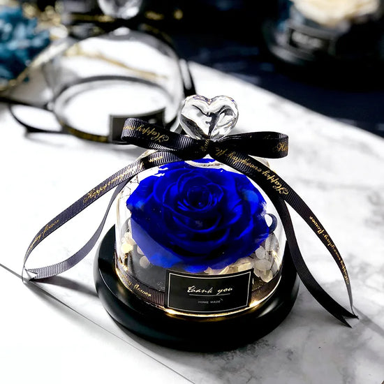 Rosa Eterna LED in Cupola di Vetro – Regalo Romantico San Valentino & Anniversari