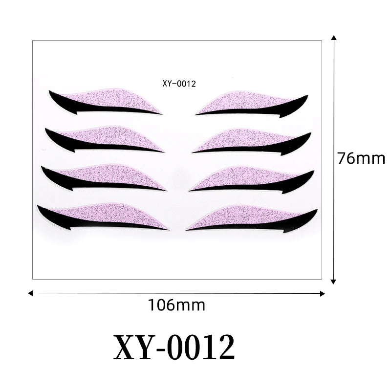 Adesivi Eyeliner Glitter Waterproof – Stickers Trucco Occhi Party