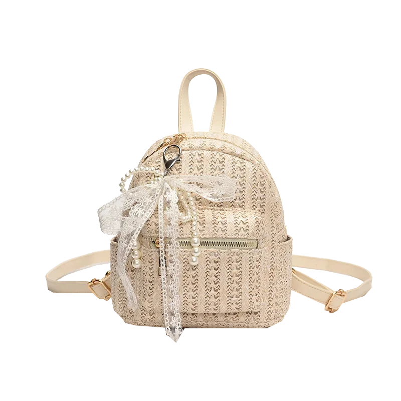 Zaino Mini Donna in Paglia 2025 – Casual Estivo e Versatile
