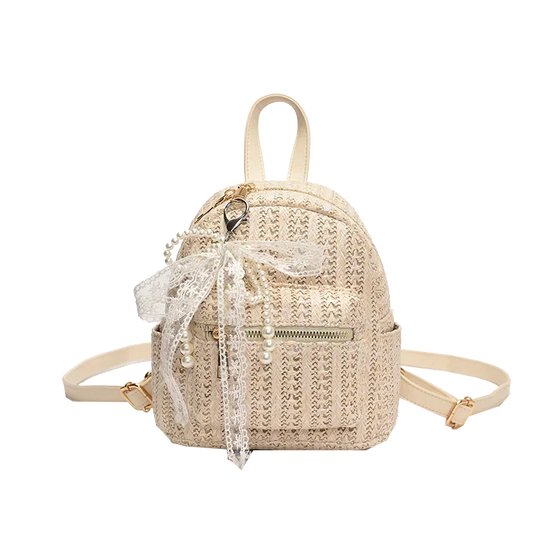 Zaino Mini Donna in Paglia 2025 – Casual Estivo e Versatile