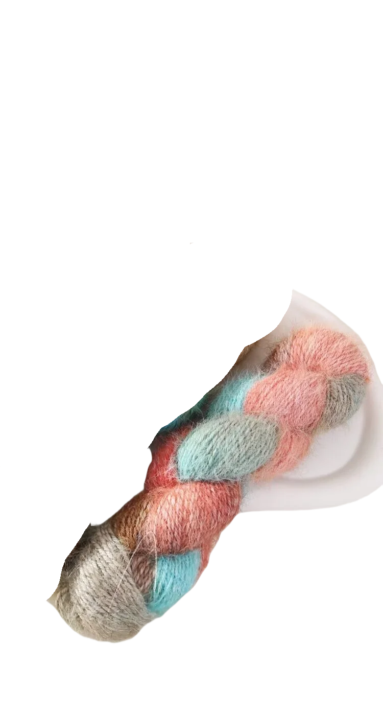 Filato Lana Multicolore Sfumato – Gomitolo Gradient per Maglieria e Uncinetto