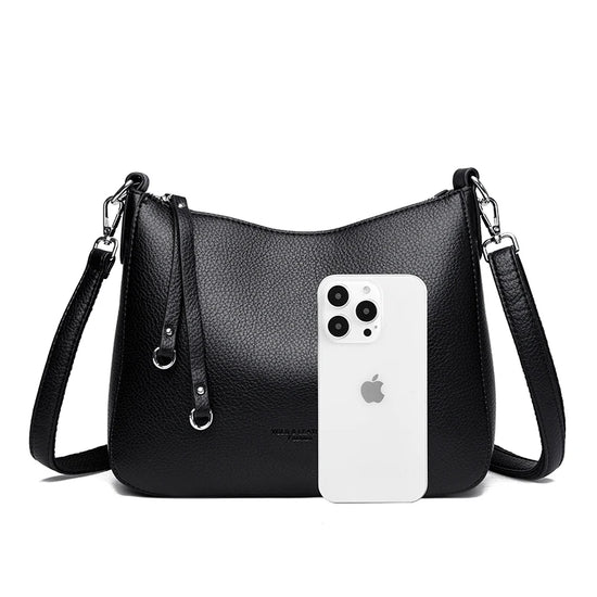 Borsa donna in ecopelle morbida – Tote e crossbody elegante per lavoro e tempo libero