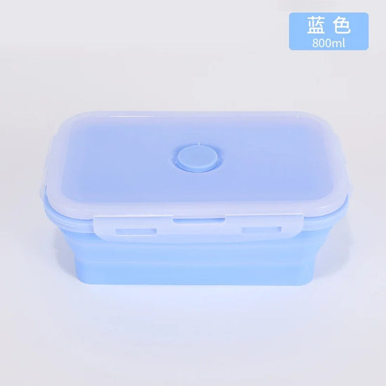 Contenitori Alimentari Pieghevoli 4 Pezzi – Set Salvaspazio in Silicone