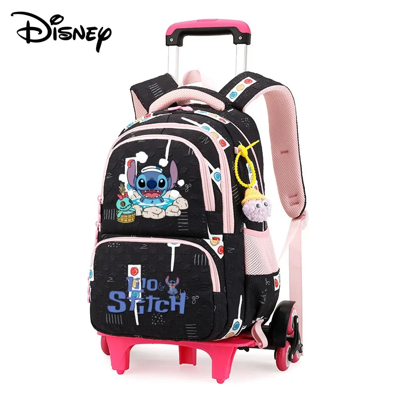 Zaino trolley Stitch 2-in-1 Disney 2025 – grande capacità, torretta, impermeabile e per laptop