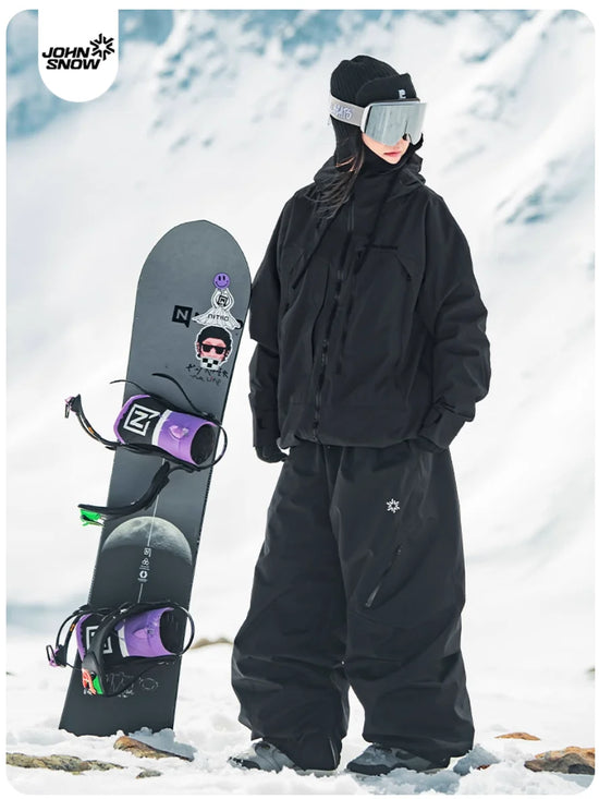 Completo da sci unisex con giacca e pantaloni