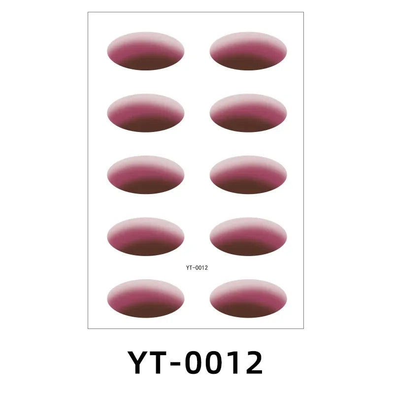 Adesivi Ombretto Occhi Waterproof – Stickers Trucco Party