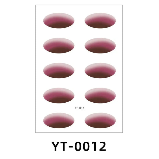Adesivi Ombretto Occhi Waterproof – Stickers Trucco Party