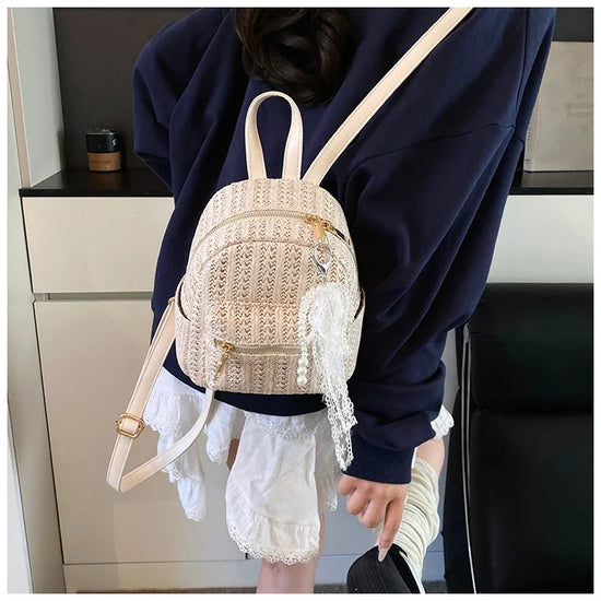 Zaino Mini Donna in Paglia 2025 – Casual Estivo e Versatile