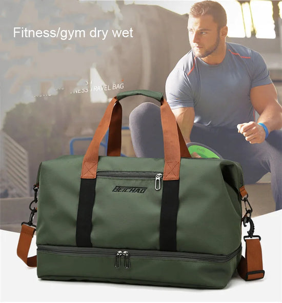 Borsa weekender / palestra donna 2025 – duffle impermeabile, compatta e versatile con tracolla e formato carry-on